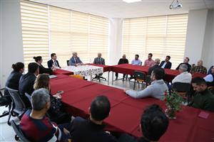 Veteriner Fakültesi Akademik Kurulu Rektörümüz Prof. Dr. Yusuf Şahin'in Katılımı ile Gerçekleşti