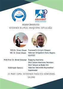 1. Veteriner Hekimliği Alternatif ve Rasyonel Hekimlik (1.VARHEK) 