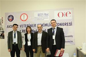 Fakültemiz Akdeniz Veteriner Hekimliği Kongresi’ne ve 7. REEV-Med Genel Kuruluna Katıldı