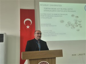 Embriyo Transferi ve Genomik Seleksiyon Eğitimi yapıldı