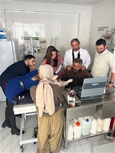 Fakültemizde Ekokardiyografi Eğitimi Verildi