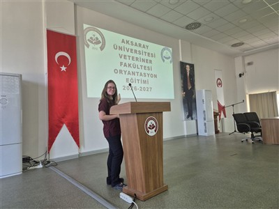Aksaray Üniversitesi Veteriner Fakültesi 2026-2027 Oryantasyon Eğitimi Gerçekleştirildi