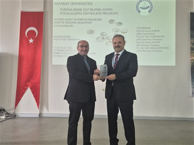 Embriyo Transferi ve Genomik Seleksiyon Eğitimi yapıldı